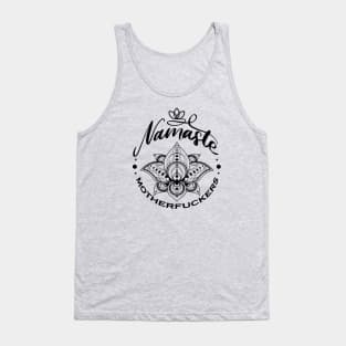 Lotus Namaste Motherfuck*r Design Tank Top